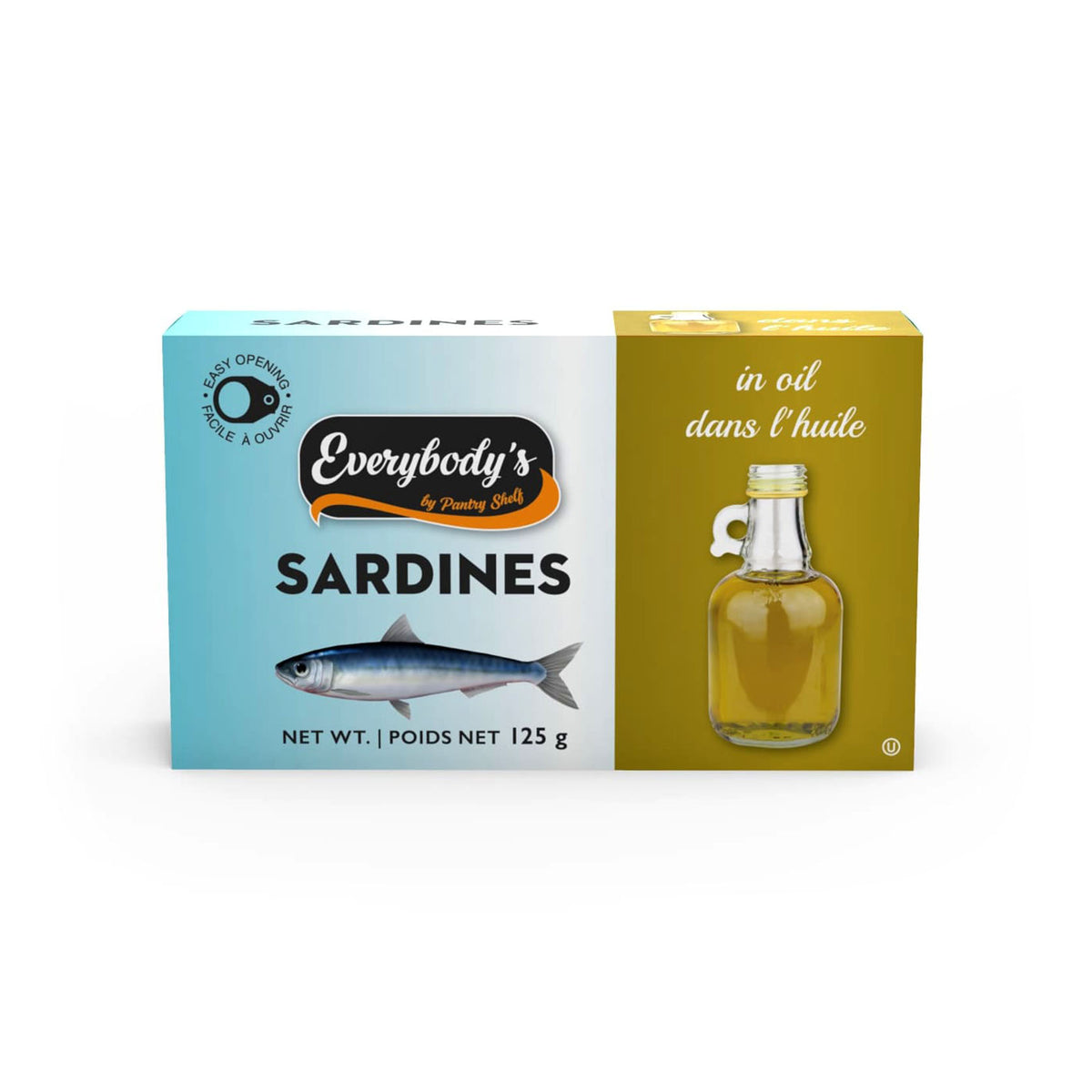 Everybody's Sardines in Oil Pantry Shelf Food Corporation